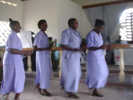 ladies dancing